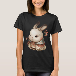 Camiseta Feliz Año Nuevo Chino 2023 De Rabbit Rojo Zodiac F