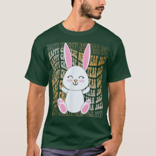 Camiseta Feliz Año Nuevo Chino 2023 Del Niño Conejo
