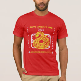 Camiseta Feliz Año Nuevo Chino 2025