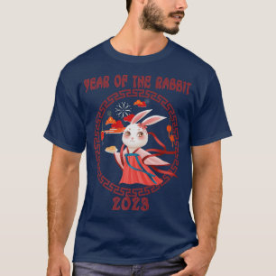 Camiseta Feliz Año Nuevo Chino De Conejo 2023, Año De La Ra