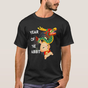 Camiseta Feliz año nuevo chino del conejo 2023 año del cone