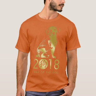 Camiseta Feliz Año Nuevo del perro Beagle 2018