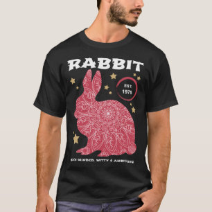 Camiseta Feliz Año Nuevo Lunar 2023 Conejo Zodiaco Chino Y