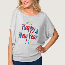 Camiseta Feliz Año Nuevo Temporadas Festividad Beswt Nuevo 
