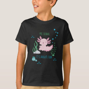 Camiseta Feliz Axolotl cualquier grado de vuelta a la escue