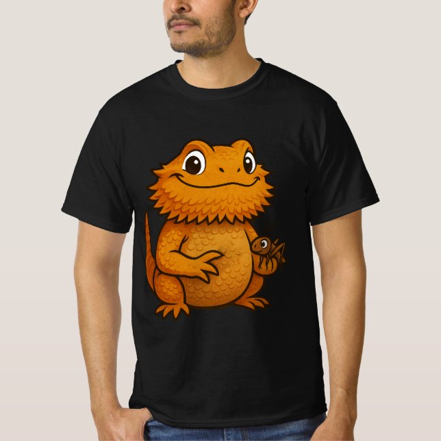 Camiseta Feliz Beardie (Anverso)