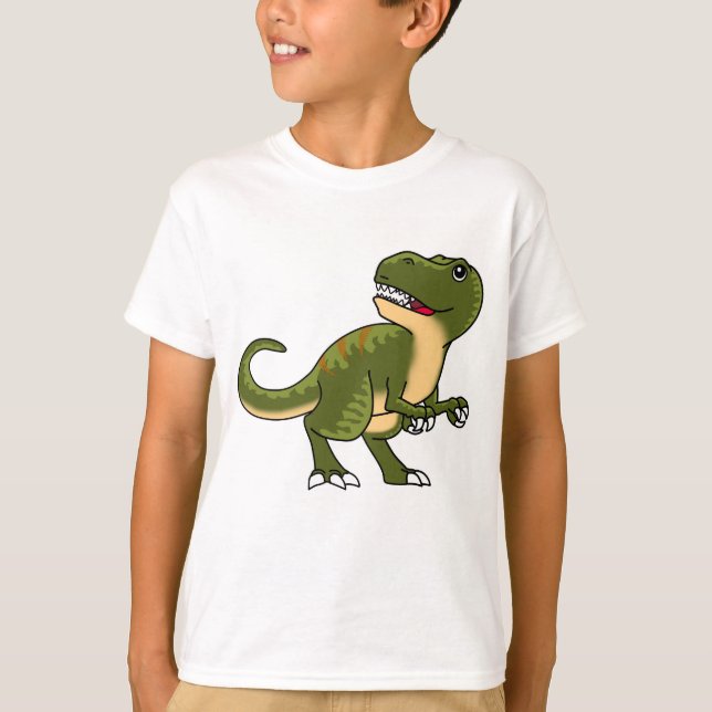 Camiseta Feliz Bebé T-rex (Anverso)