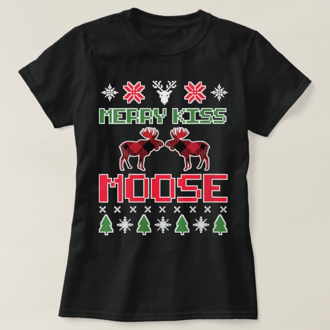 Camiseta FELIZ BESO DE LAS MUJERES NAVIDADES DIVERSOS regal (Diseño del anverso)