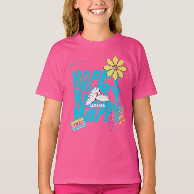 Camiseta Feliz bloguero T-Shirt (Anverso)