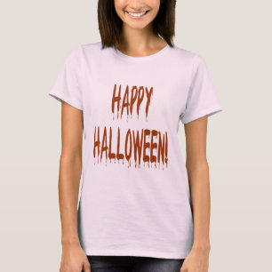 Camiseta Feliz Bloody Halloween