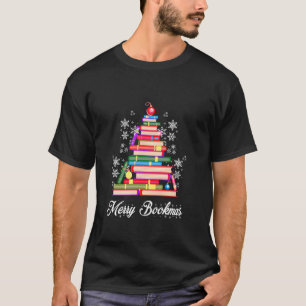 Camiseta Feliz Bookmas para el Lover del Libro T Shirt