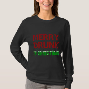 Camiseta Feliz borrachín, soy Navidades bebiendo vino, Navi