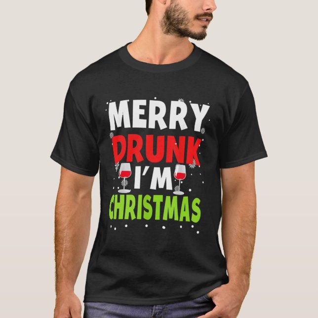 Camiseta Feliz Borracho, Soy Una Mala Cita Para Beber. (Anverso)