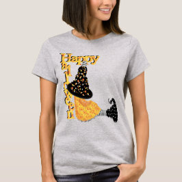 Camiseta Feliz Bruja de Halloween