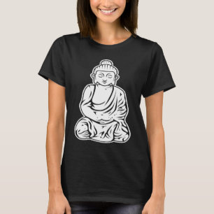 Camiseta Feliz Budismo de Meditación Budista