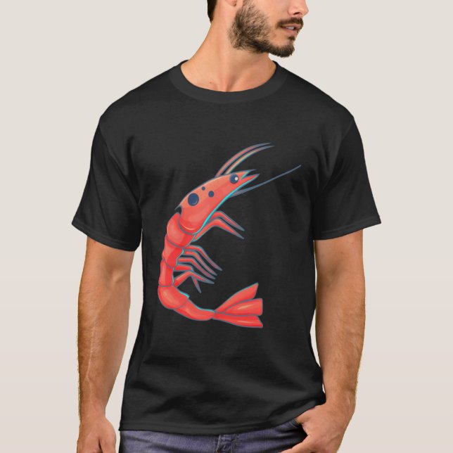 Camiseta Feliz camarón (Anverso)
