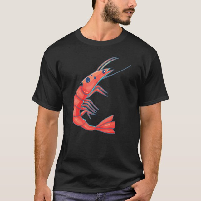 Camiseta Feliz camarón (Anverso)