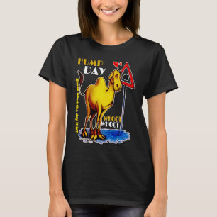 Camiseta feliz camello del Día del Hump el miércoles adivin