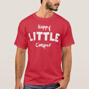 Camiseta Feliz Campamento de Pequeño Campista