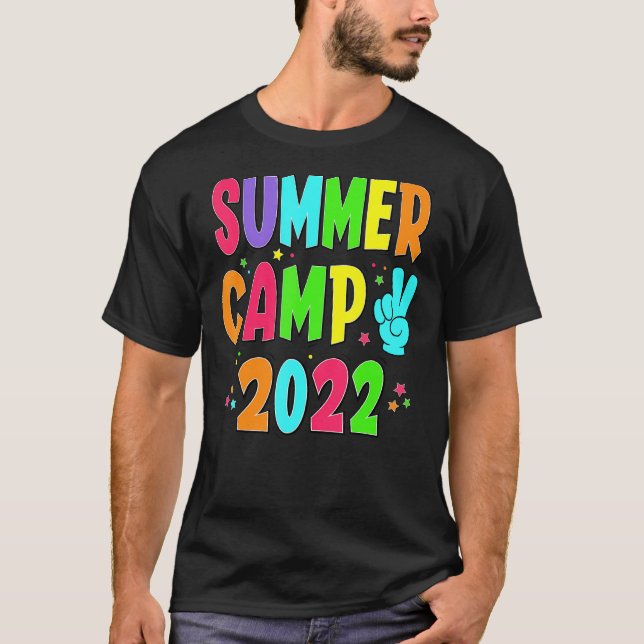 Camiseta Feliz Campamento de Verano 2022 Camping Parking 1 (Anverso)