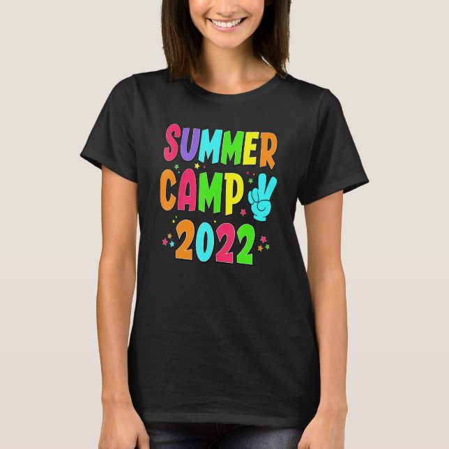 Camiseta Feliz Campamento de Verano 2022 Camping Parking 1 (Anverso)
