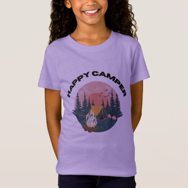 CAMISETA FELIZ CAMPER (Anverso)