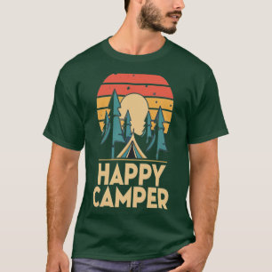 Camiseta Feliz Camper Camping Lover Diseño 3