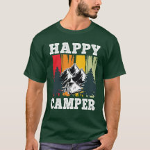 Feliz Camper Gráfica divertida Camping Guay Sender