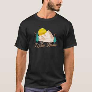 Camiseta Feliz Camper Nature Camping Senderismo Wilderness