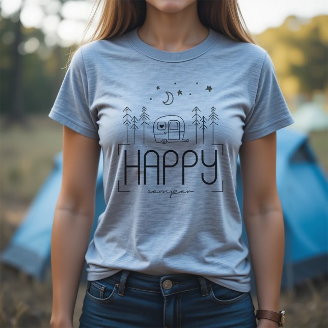 Camiseta Feliz Camper T-Shirt (Subido por el creador)