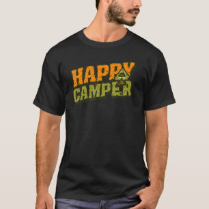 Camiseta Feliz Camping Guay de carpas de camping