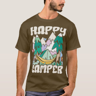 Camiseta Feliz Camping Guay de carpas de camping