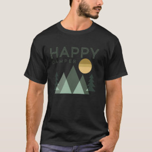 Camiseta Feliz Campista Senderista Amante Del Camping Condu