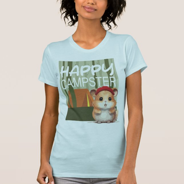 Camiseta Feliz Campster WOMENS (Anverso)