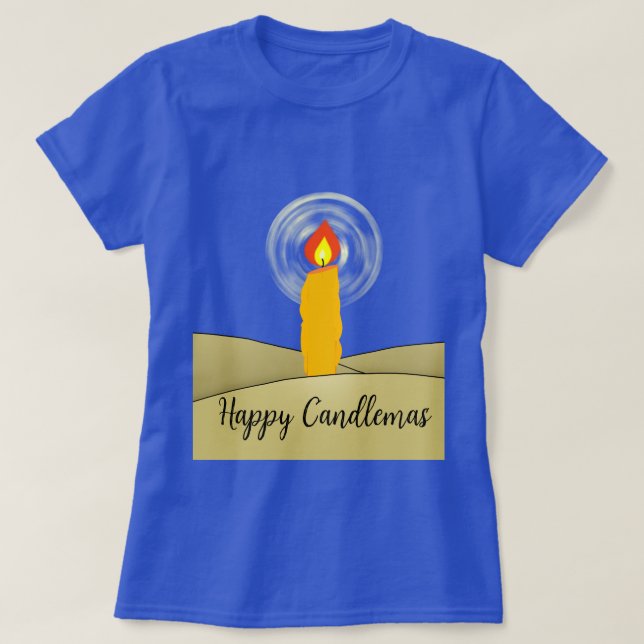 Camiseta Feliz Candlemas (Diseño del anverso)