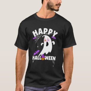 Camiseta Feliz Carnaval de calabaza de Halloween Fan Gho