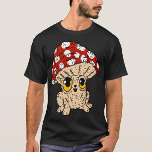 Camiseta Feliz champiñón. Shroom Puppy. Qué lindo.