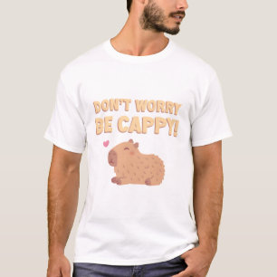 Camiseta Feliz Chigüiro, no te preocupes por ser gracioso
