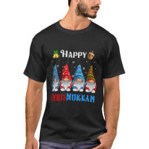 Feliz Chrismukkah Gnomes Navidades Hanukkah