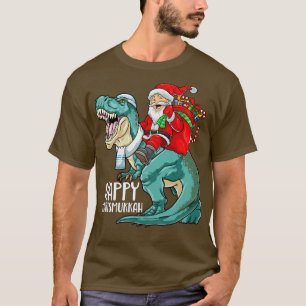 Camiseta Feliz Chrismukkah Navidades de Hanukkah en Rex Din