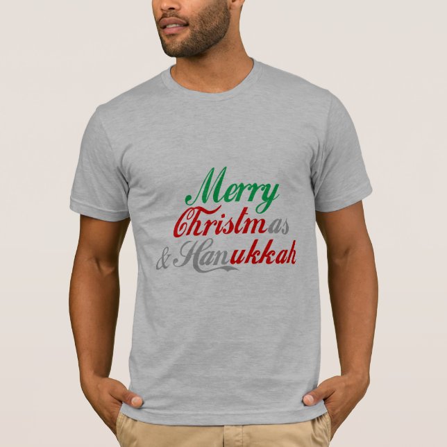 Camiseta Feliz Christmukkah (Anverso)