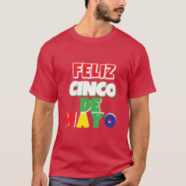 Camiseta Feliz Cinco de Mayo