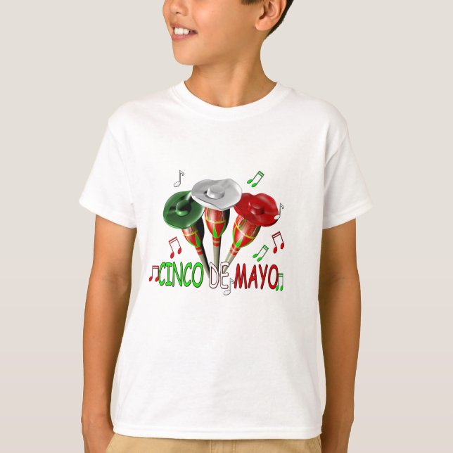 Camiseta Feliz Cinco de Mayo (Anverso)
