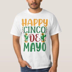 Camiseta Feliz Cinco de Mayo 5 de Mayo para las mujeres