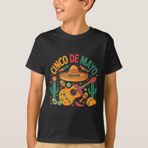 Camiseta Feliz Cinco De Mayo Fiesta Fiesta Mexicano 5 De Ma
