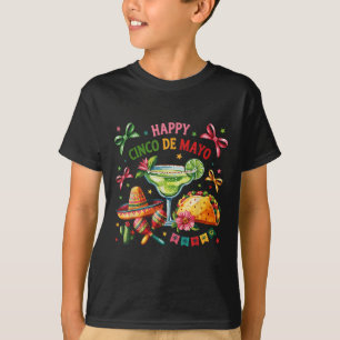 Camiseta Feliz Cinco De Mayo Fiesta Hombres Fiestas Mexican