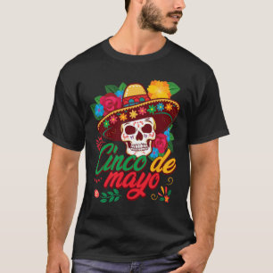 Camiseta Feliz Cinco De Mayo Fiesta Mexicana 5 De Mayo Chic