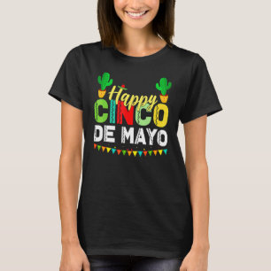 Camiseta Feliz Cinco De Mayo Fiesta Mexicana 5 De Mayo Por 