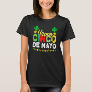 Camiseta Feliz Cinco De Mayo Fiesta Mexicana 5 De Mayo Por 