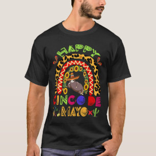 Camiseta Feliz Cinco De Mayo Gracioso Crítico Mexicano
